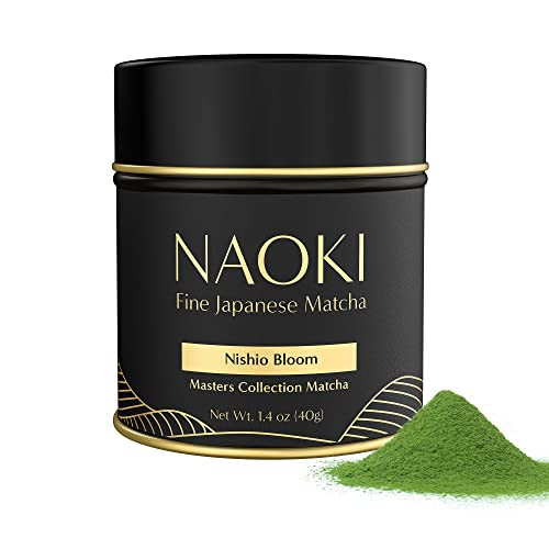 Naoki Matcha Nishio Bloom Masters Collection Matcha – Authentic Japanese Ceremonial Grade Matcha Green Tea Powder from Nishio, Japan (40g / 1.4oz) | Amazon (US)