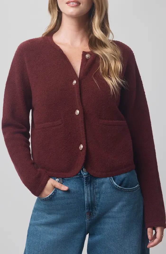 Splendid x @cellajaneblog Bouclé Cardigan | Nordstrom | Nordstrom