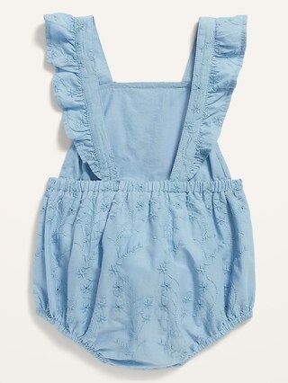 Sleeveless Eyelet Bubble One-Piece for Baby | Old Navy (US)