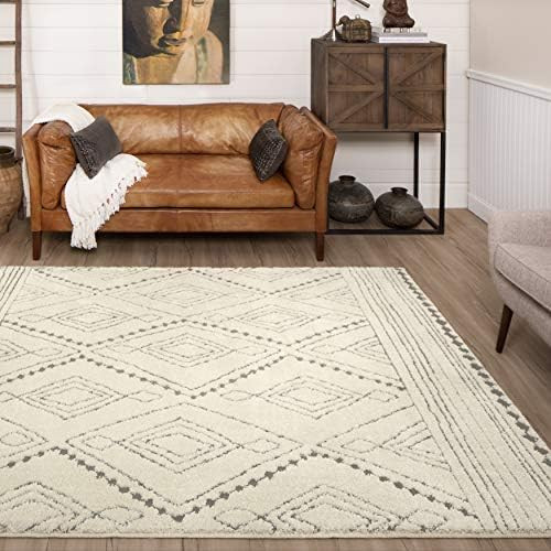 Mohawk Nomad Vado Cream Area Rug, 8'x10' | Amazon (US)