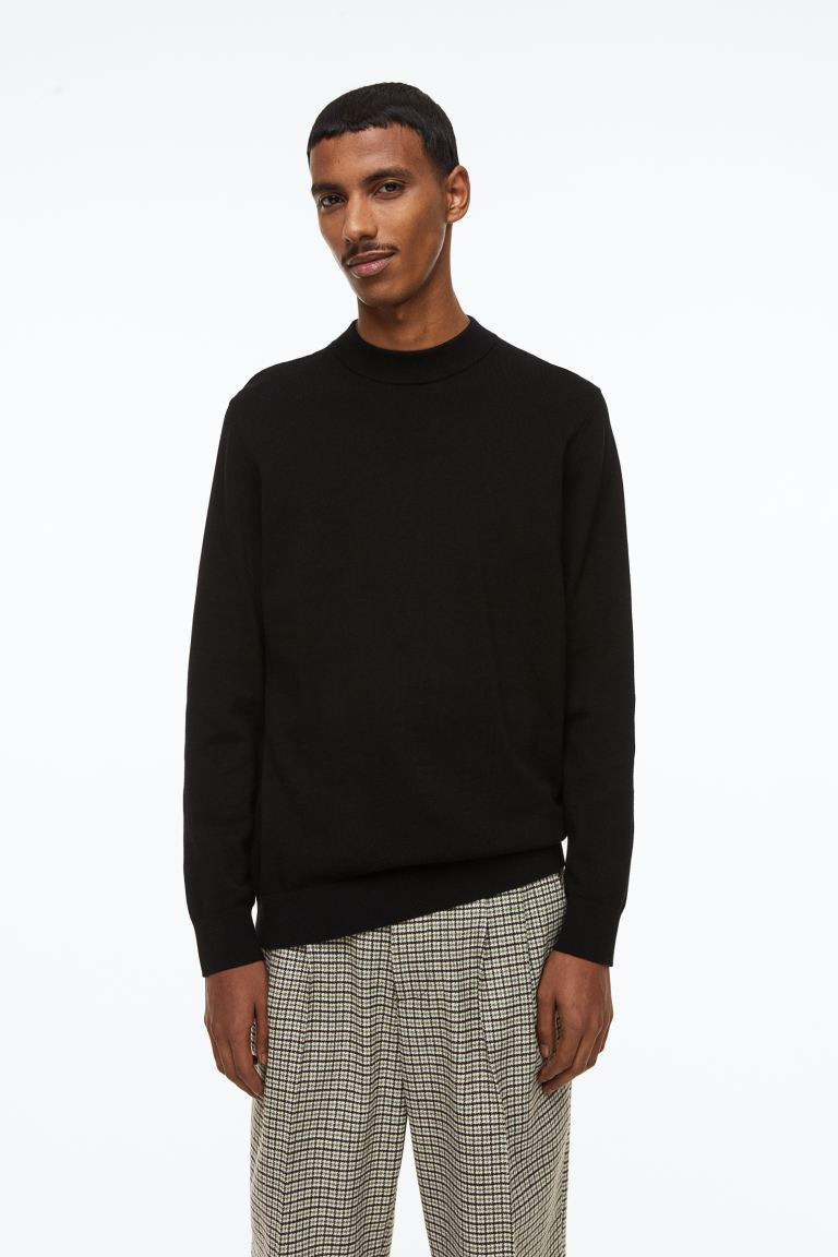 Feinstrickpullover mit Turtleneck Slim Fit | H&M (DE, AT, CH, NL, FI)