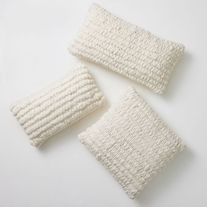 Chunky Knit Pillow Cover | West Elm (US)