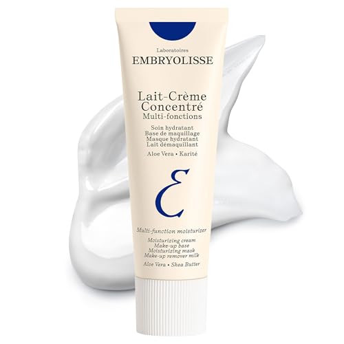 Embryolisse Lait-Crème Concentré, Multifunction Daily Face Moisturizer and Makeup Primer, Suitable for All Skin Types. French Face Cream With Shea Butter & Aloe Vera, 2.54 FlOz | Amazon (US)