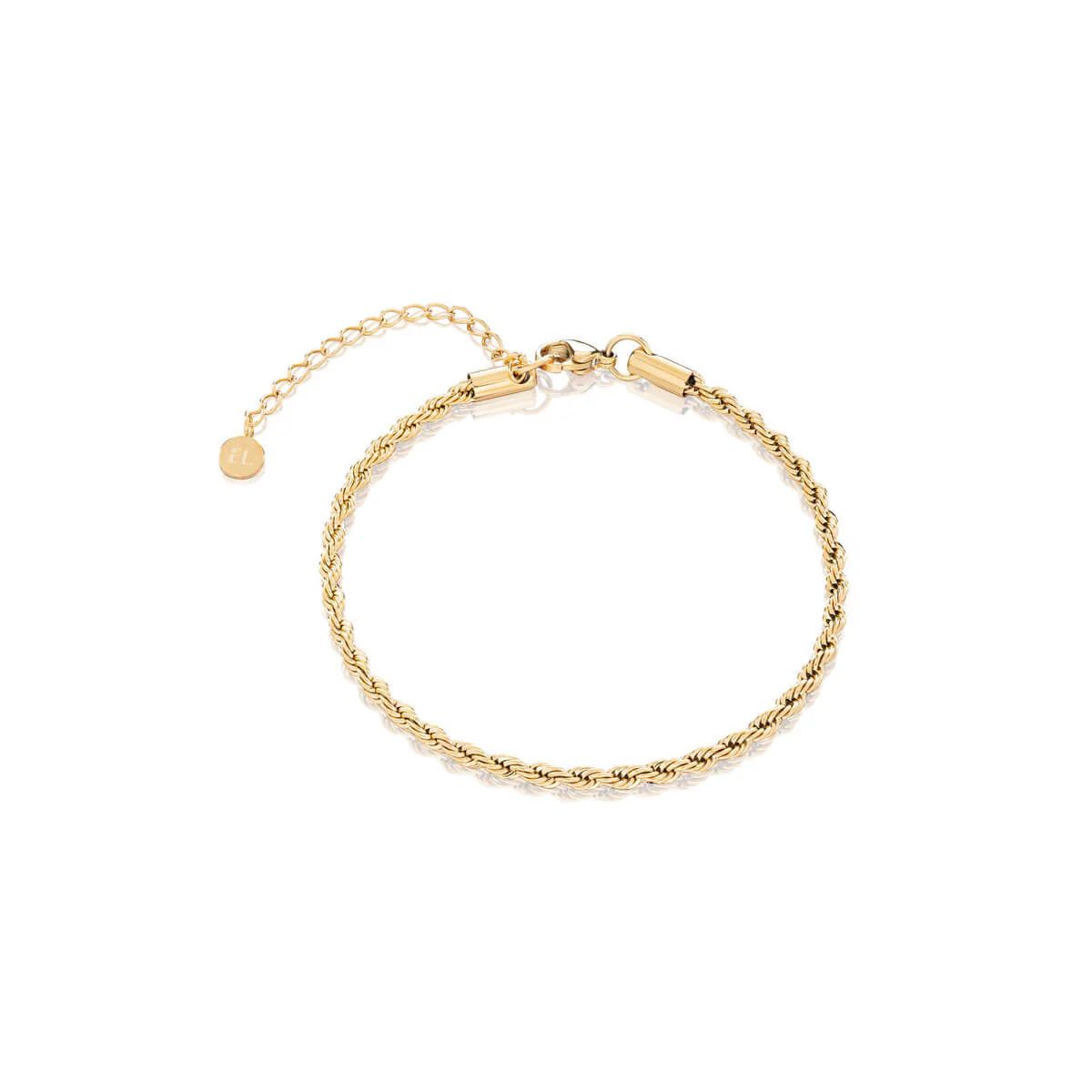 Small Rope Chain Bracelet (Gold) | Abbott Lyon