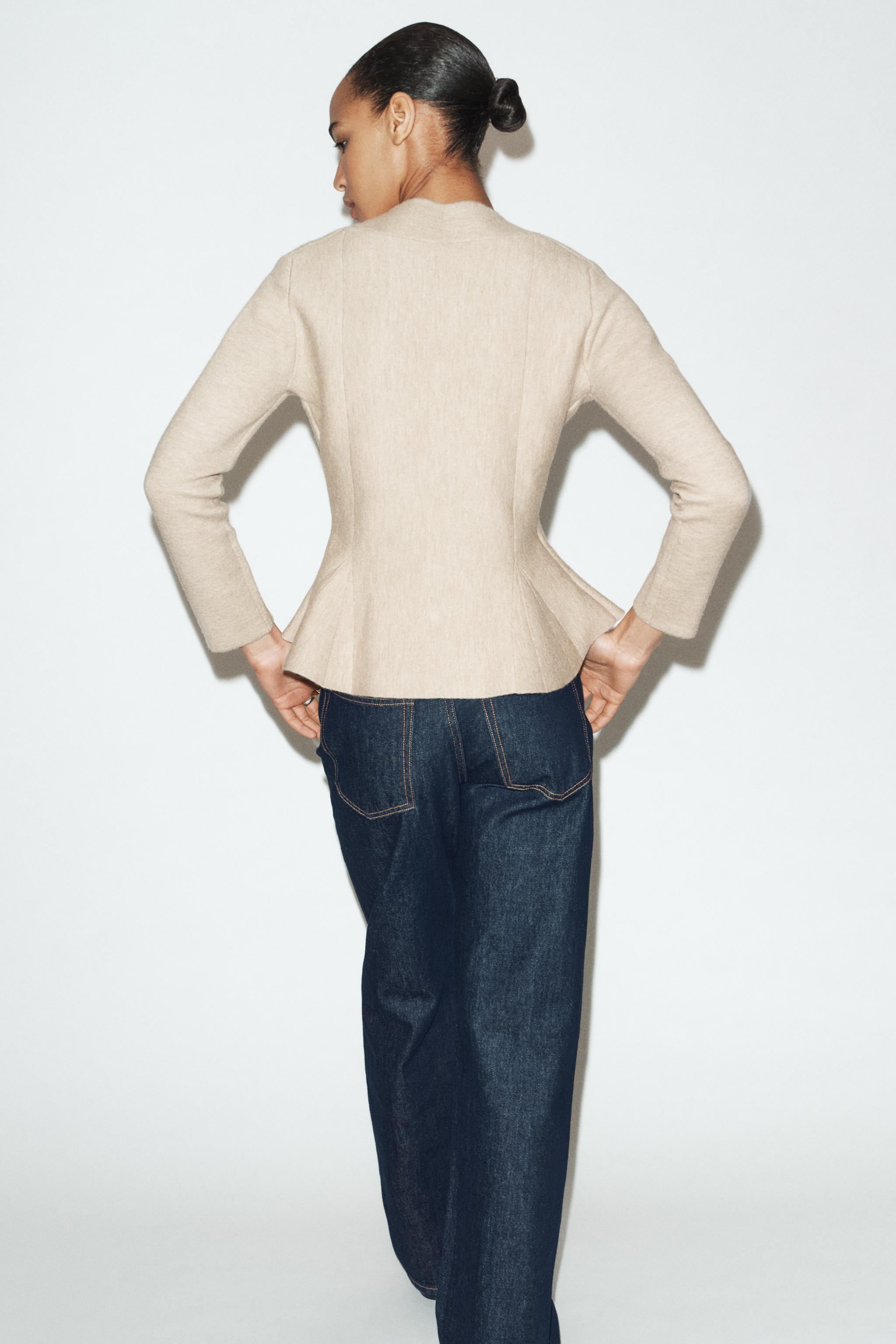 PEPLUM CARDIGAN | Zara US