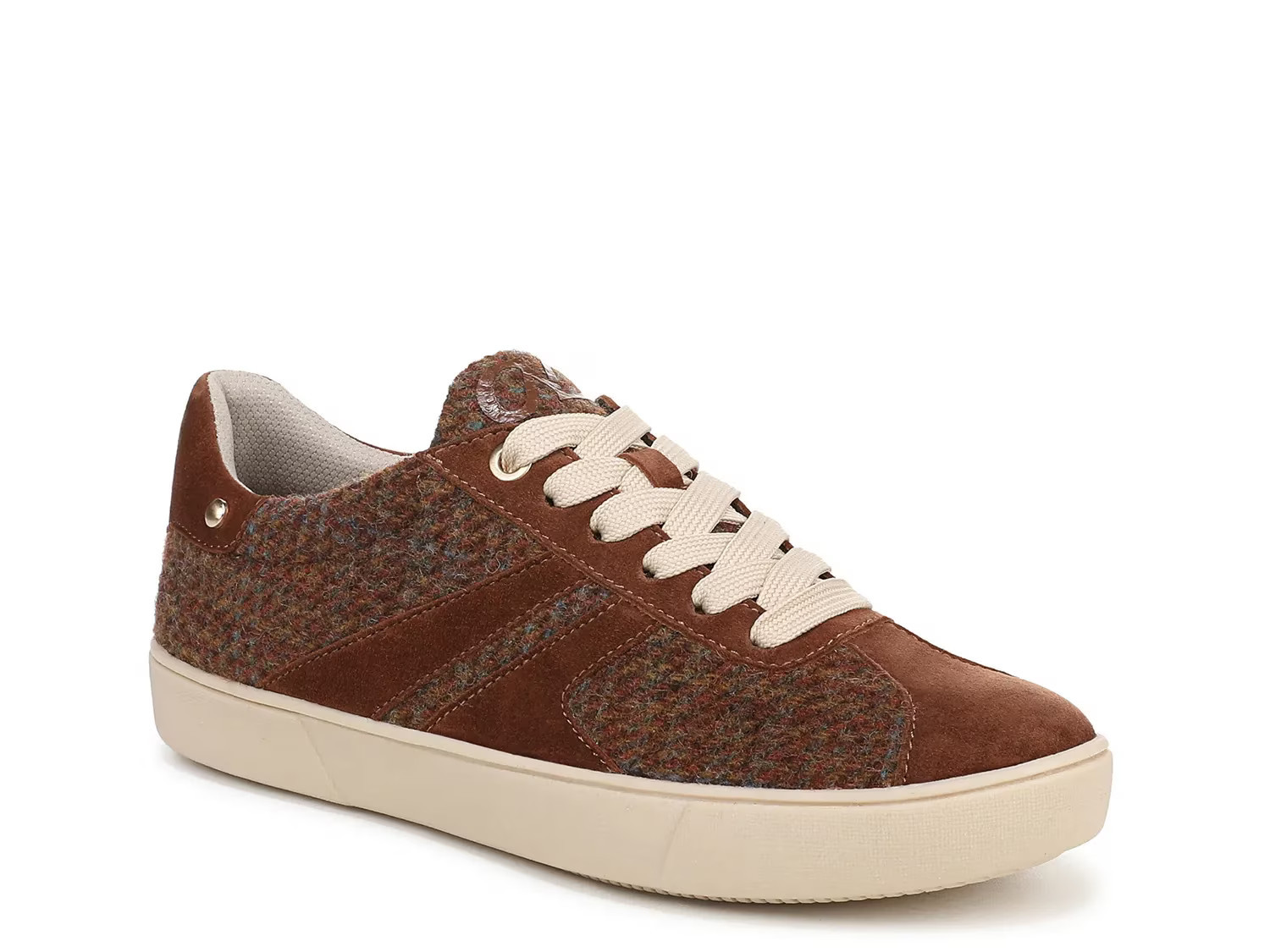 Naturalizer Medina Sneaker | Women's | Brown/Multicolor Leather & Fabric | Size 8.5 | Sneakers | DSW