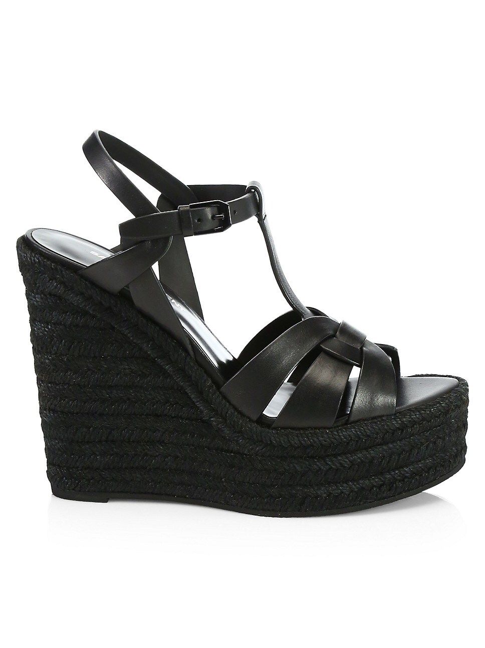 Tribute Leather Espadrille Wedge Sandals | Saks Fifth Avenue
