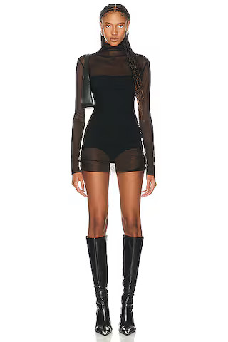 Long Sleeve Turtleneck Pickleball Dress | FWRD 