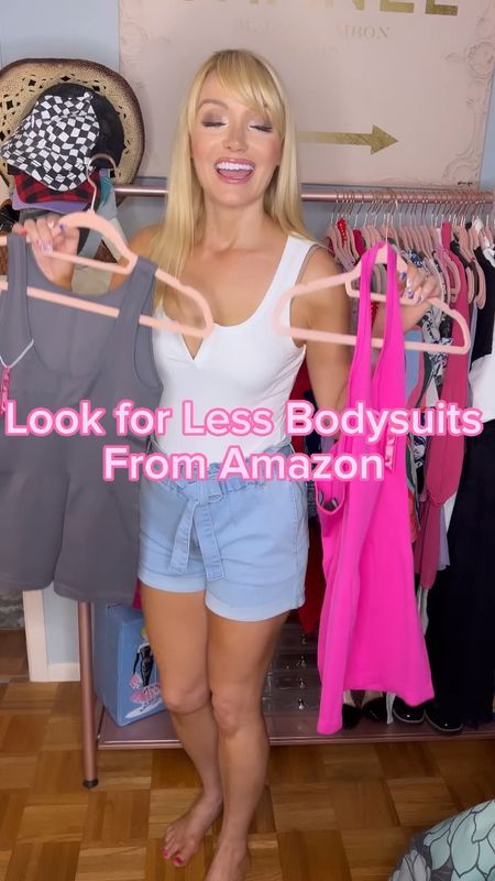 Pumiey bodysuits - Pumiey rompers - Pumiey jumpsuits - street style - athletic wear - athleisure - Barbie pink - Barbie core - Barbie style - hot pink - viral finds - Amazon Fashion - SKIMS inspired - look for less 

#LTKstyletip #LTKFitness #LTKunder50