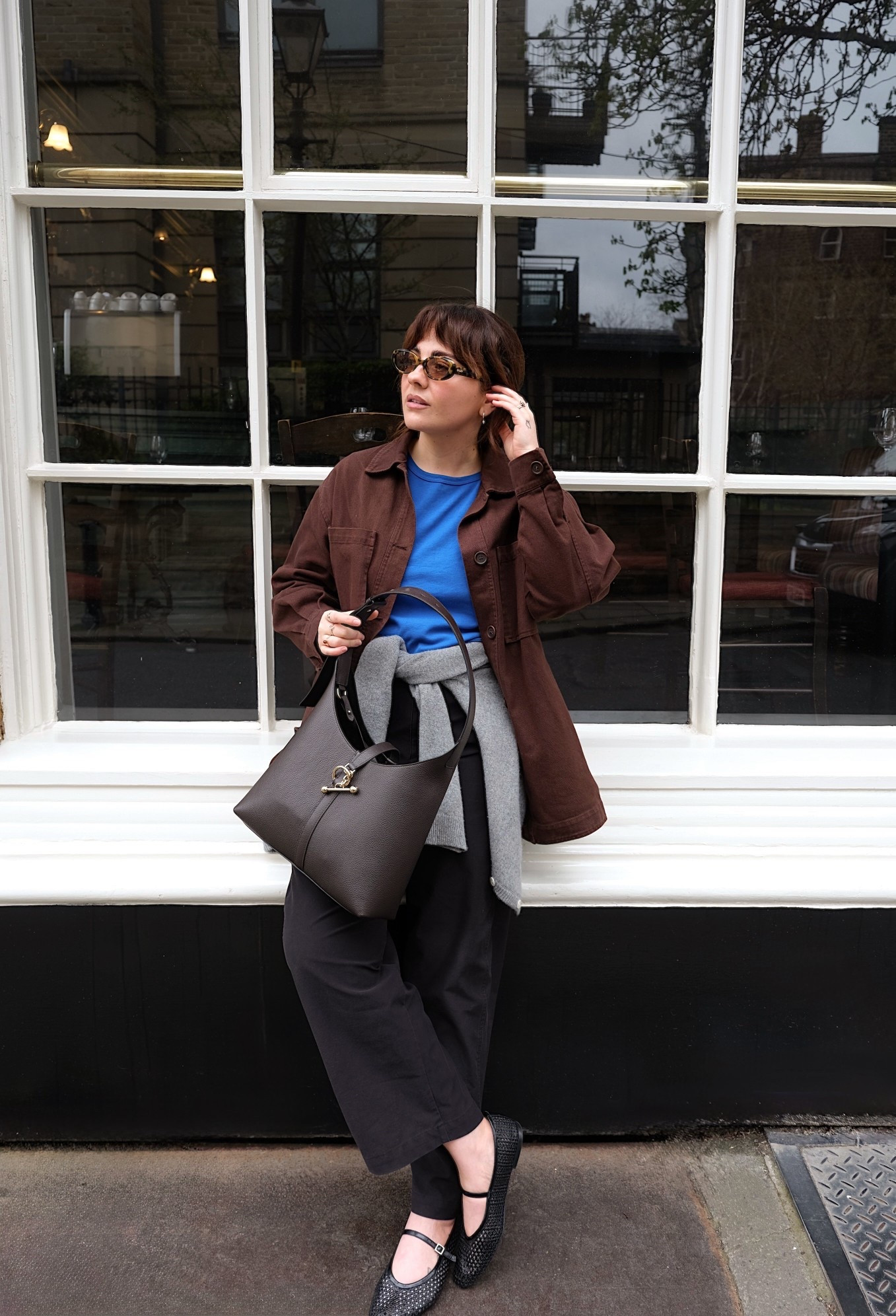 Cobalt blue & chocolate brown 👌🏼

#LTKstyletip #LTKspring #LTKuk