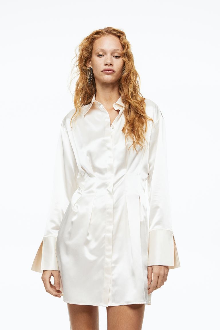 Robe chemise avec taille cintrée | H&M (FR & ES & IT)