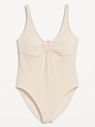 Crochet One-Piece Swimsuit | Old Navy (US)