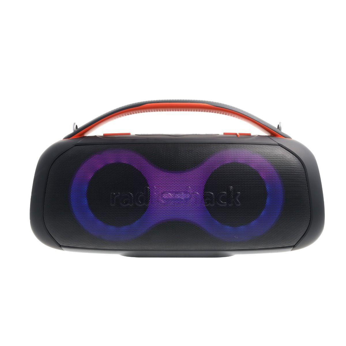 RadioShack Portable Bluetooth Speaker 20W IPX5 Blue/Orange With RGB Lights And Handle with TWS Fo... | Target