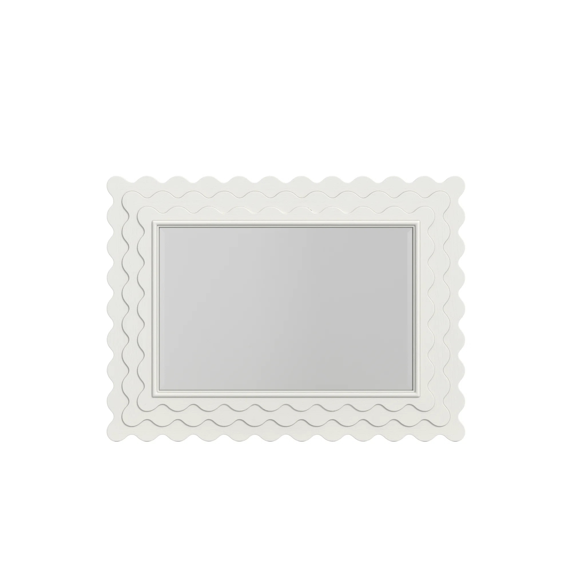 Haven Scalloped Mirror | Birch Lane