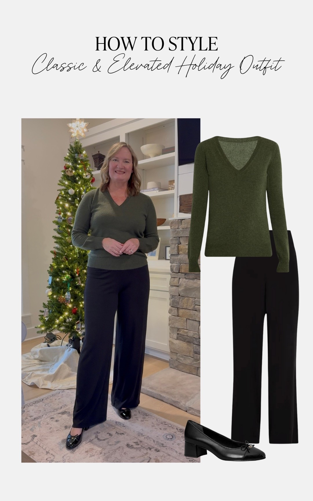 How to style a classic and elevated holiday outfit 🎄 I've got an easy outfit formula using classic and elevated pieces from @NeimanMarcus you can wear during the holidays AND throughout the winter season! #NeimanMarcus #NeimanMarcusPartner  

 

#LTKHoliday #LTKMidsize #LTKSeasonal