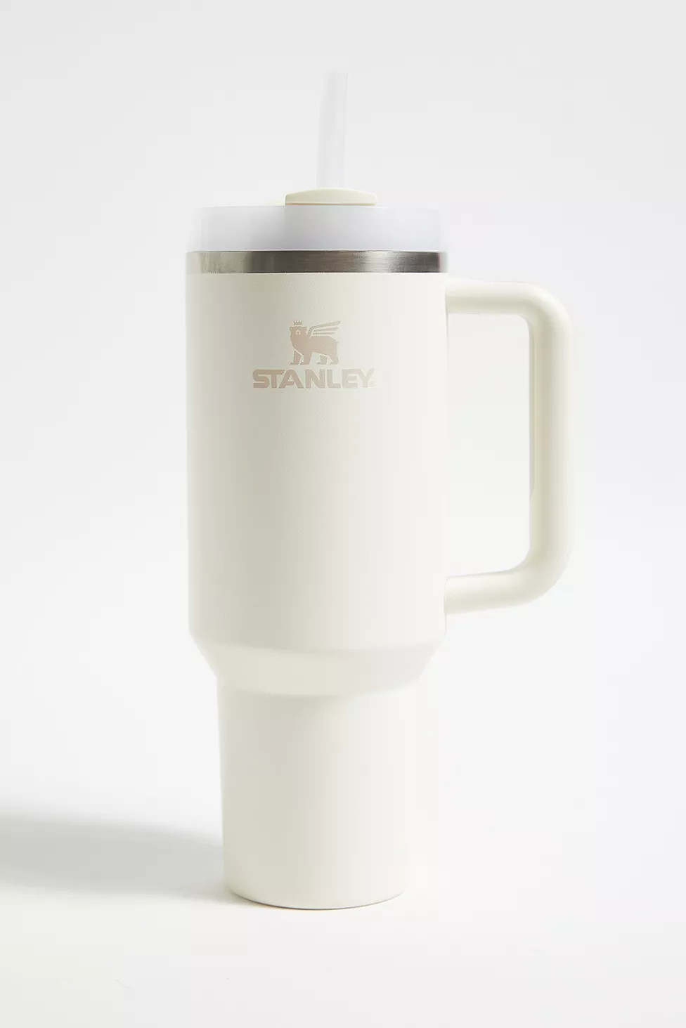 Stanley Cream Tonal Quencher H2.0 FlowState 1.2L / 40oz Tumbler | Urban Outfitters UK