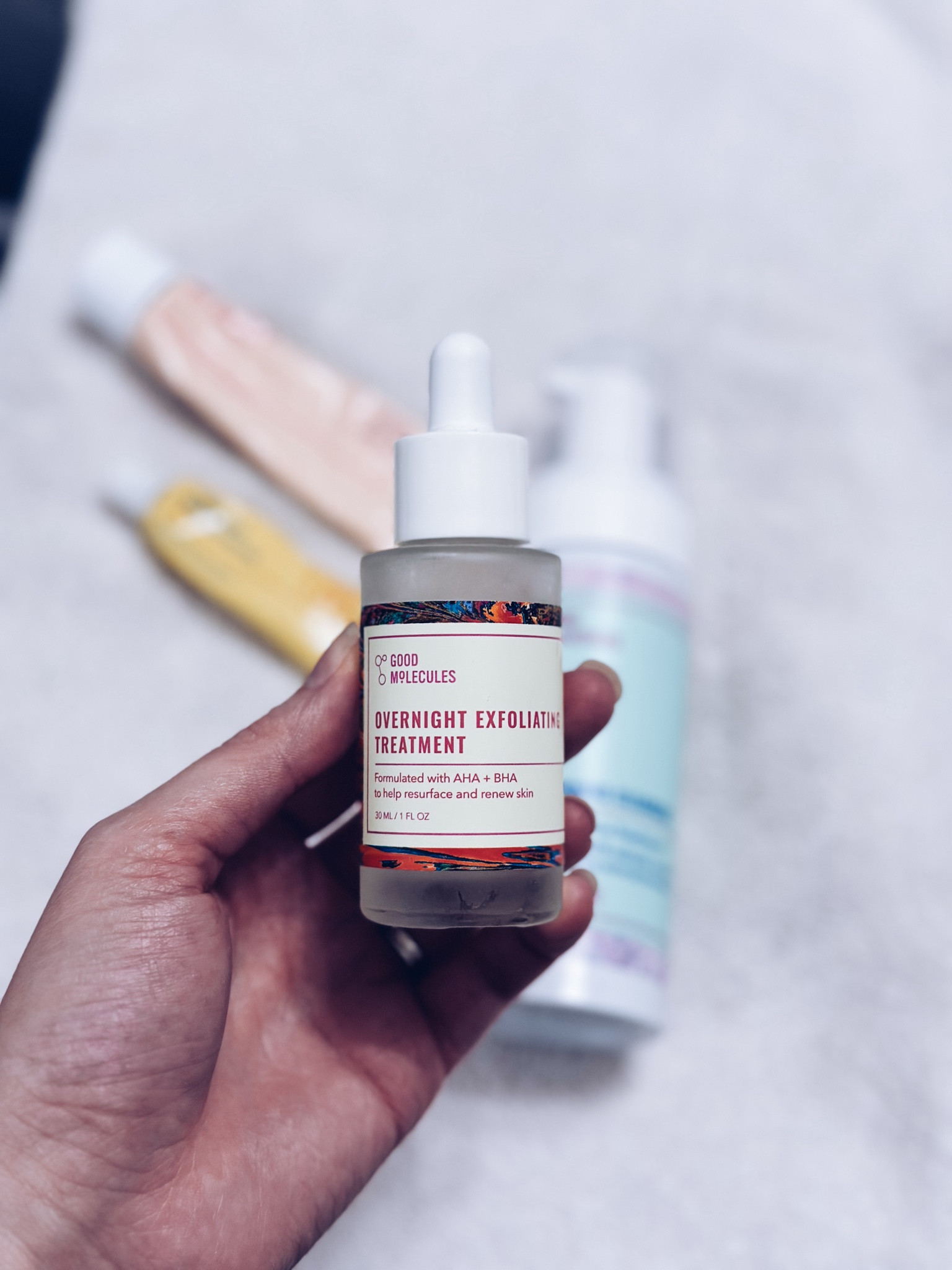 Super affordable overnight exfoliation treatment 