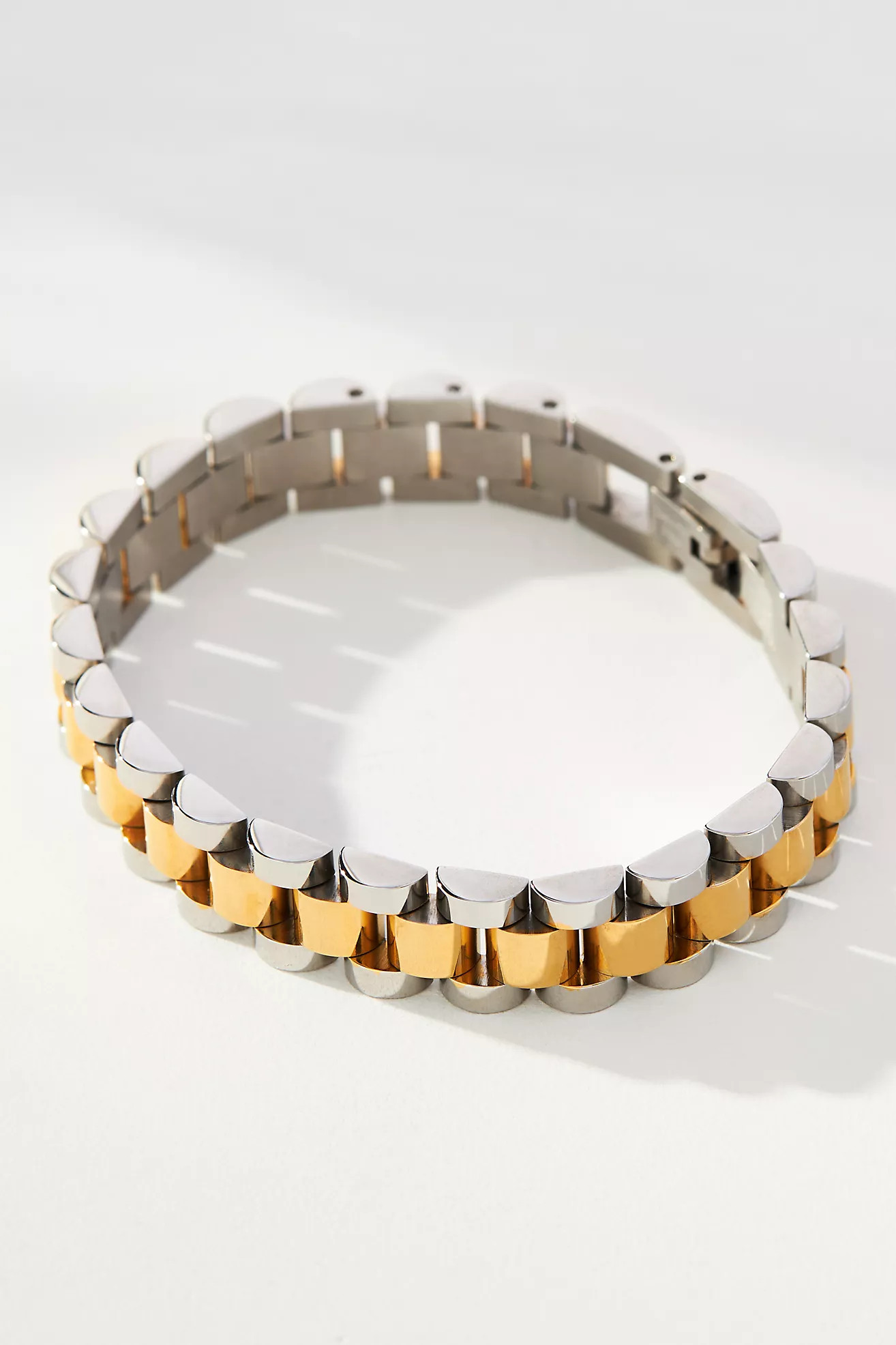 BRACHA Rolly Two-Tone Bracelet | Anthropologie (US)