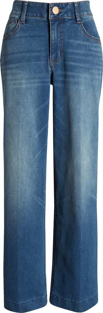 Sam 'Ab'Solution High Waist Wide Leg Jeans | Nordstrom