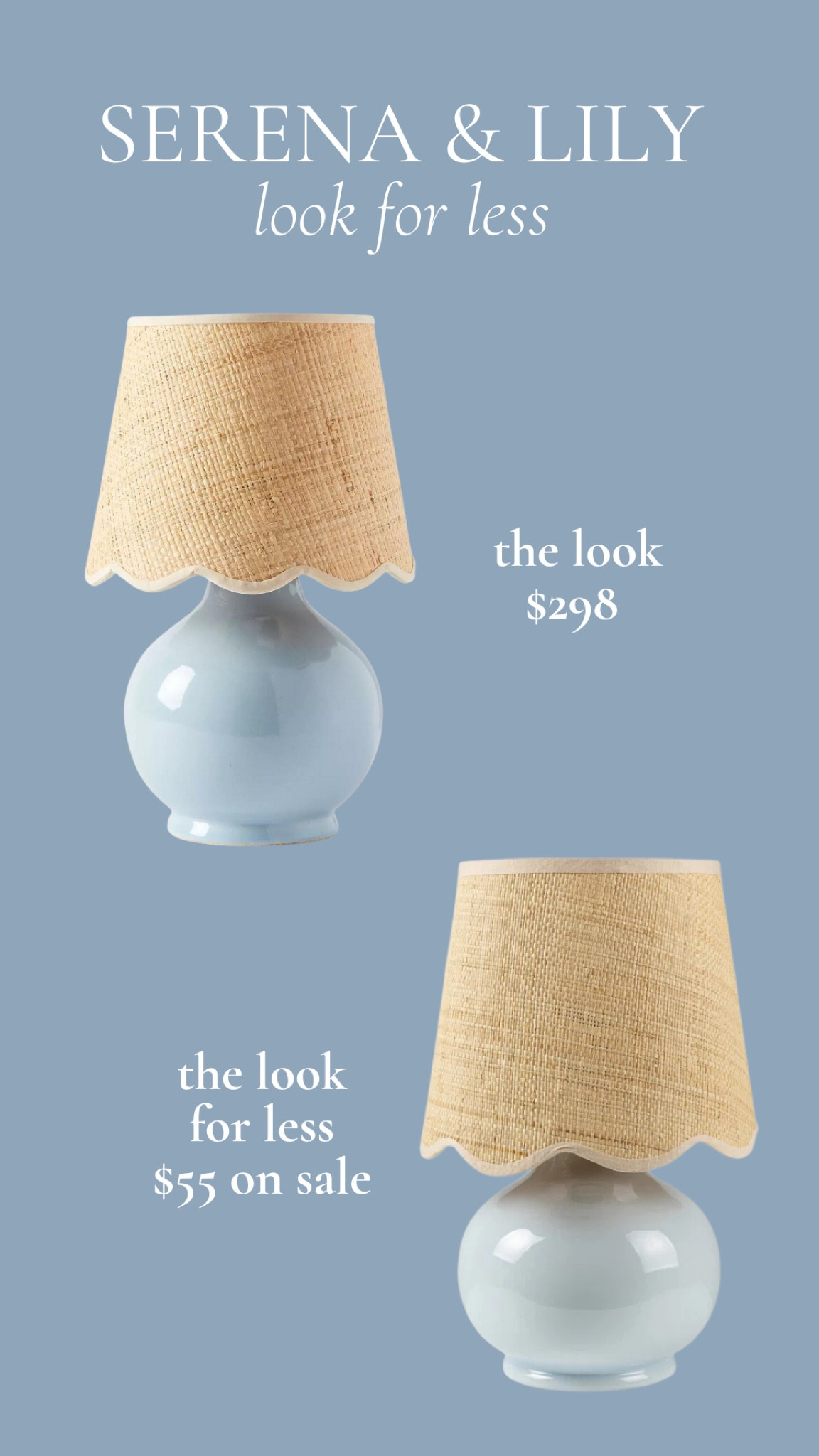 Serena & Lily Save or Splurge: Table Lamp

#LTKHome #LTKStyleTip #LTKSaleAlert