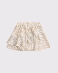 girls sequin tiered mini skirt | girls clearance | Abercrombie.com | Abercrombie & Fitch (US)