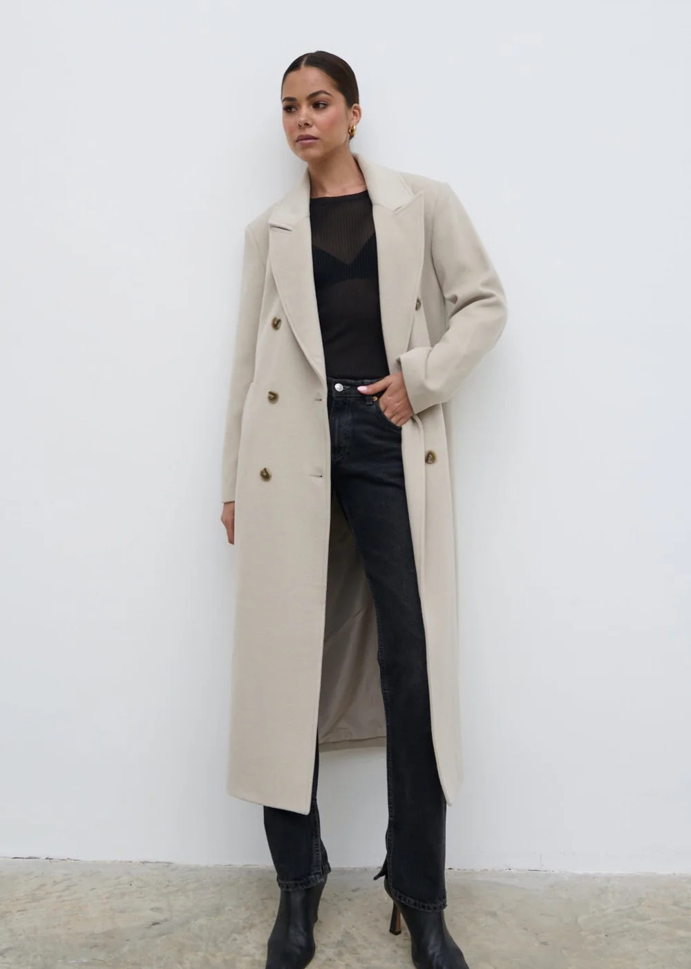 Carissa Oversized Tailored Coat | Pretty Lavish (UK)