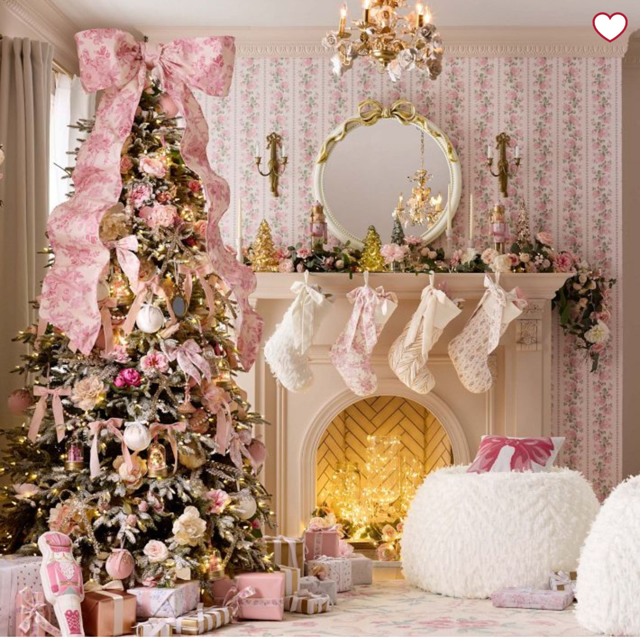 Pottery barn, teen Christmas love shack fancy
