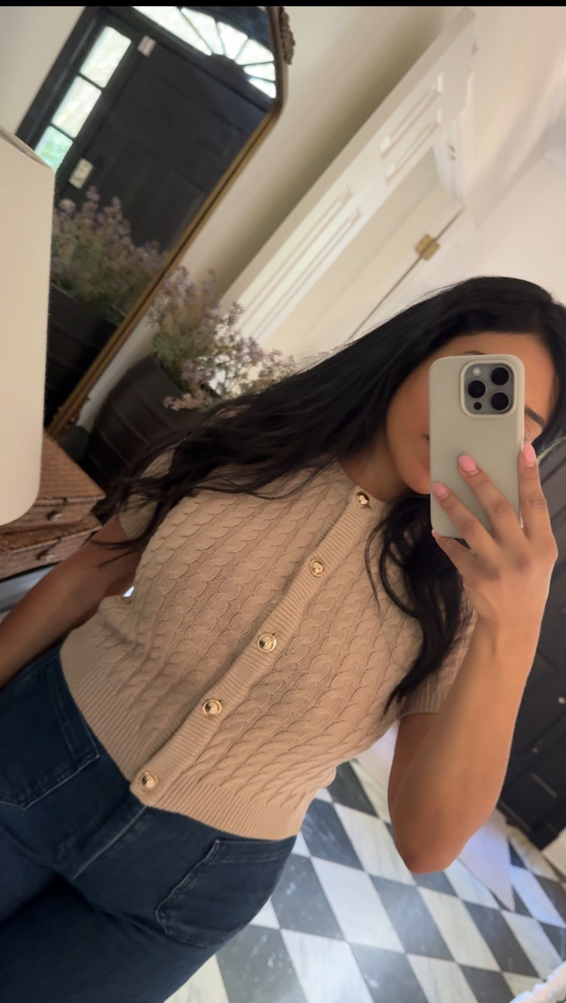 the perfect  elevated casual   cardigan 🤌😭 wearing S 

fall fashion, petite friendly 

#LTKStyleTip #LTKFallSale #LTKFindsUnder50