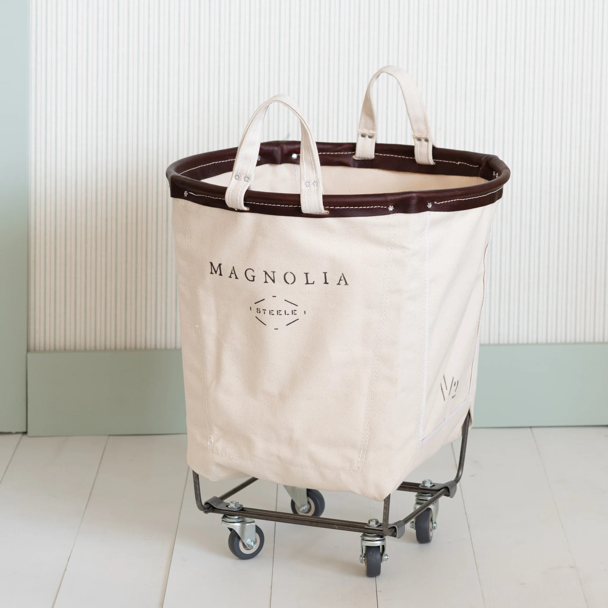Magnolia Steele Canvas Round Truck - 1.5 BU | Magnolia