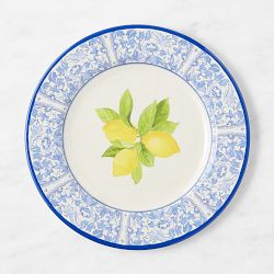 Lemon Outdoor Melamine Dinner Plates | Williams-Sonoma