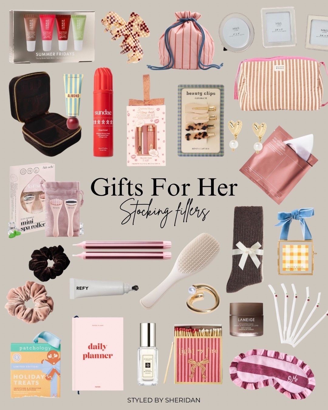 Christmas gift guide for her: Stocking fillers 🎄✨

#LTKuk #LTKgiftguide #LTKfestive