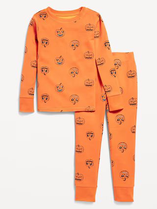 Gender-Neutral Graphic Snug-Fit Pajama Set for Kids | Old Navy (US)