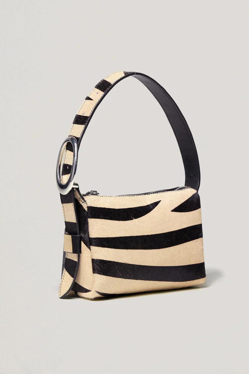 LUCCA SHOULDER BAG - ZEBRA HAIRCALF | Rails