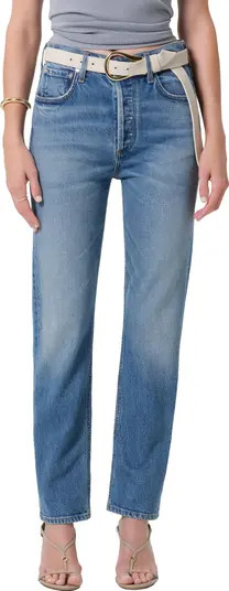 Blaine High Waist Ankle Straight Leg Jeans | Nordstrom