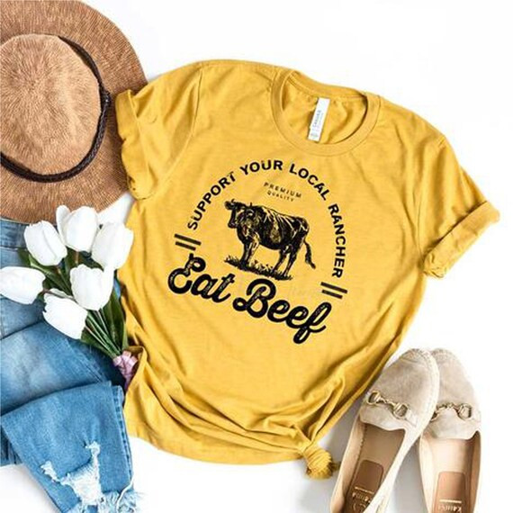 Support Your Local Rancher©  Western Shirt  Country Music - Etsy | Etsy (US)