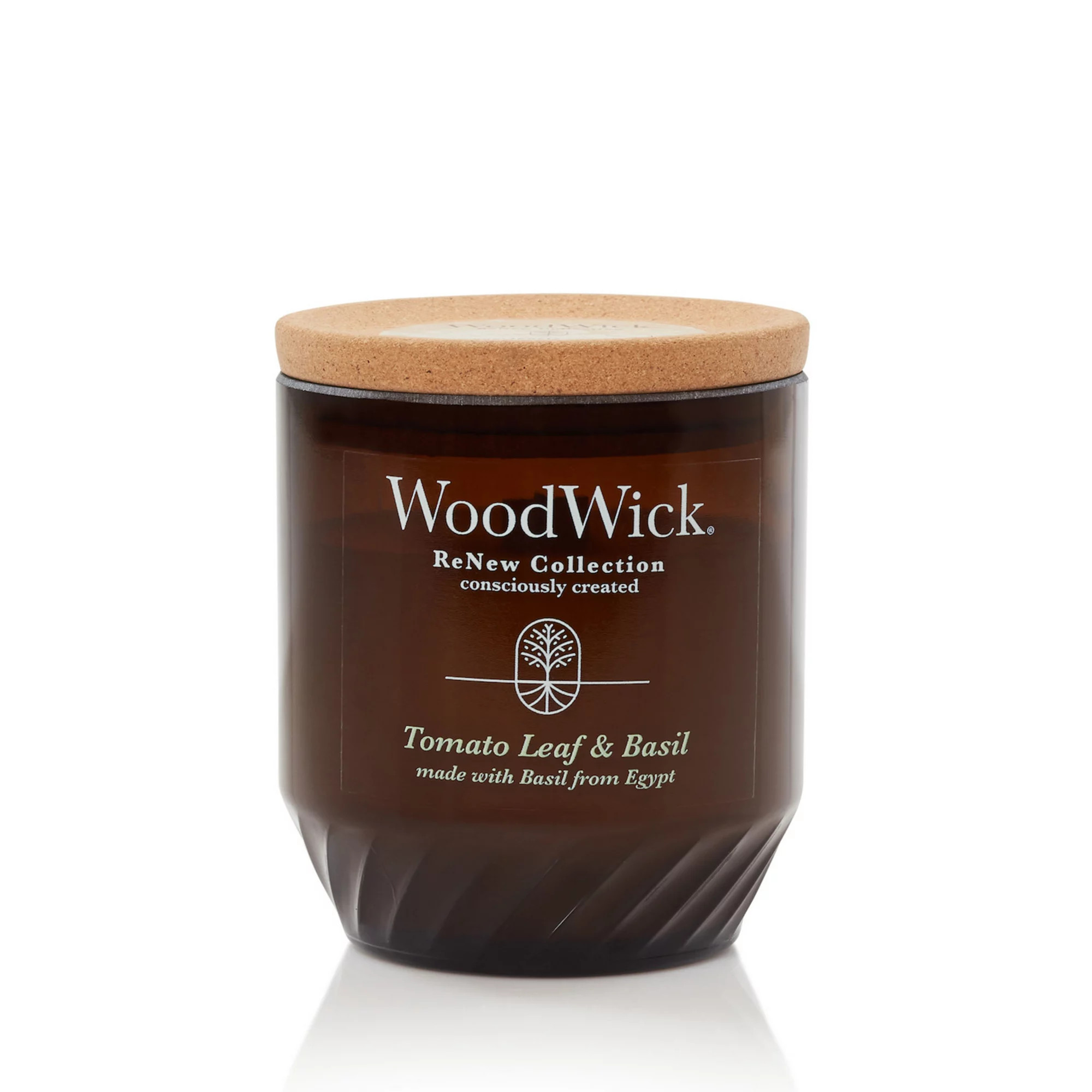 WoodWick® ReNew Tomato Leaf & Basil Medium Jar Candle | Kohl's