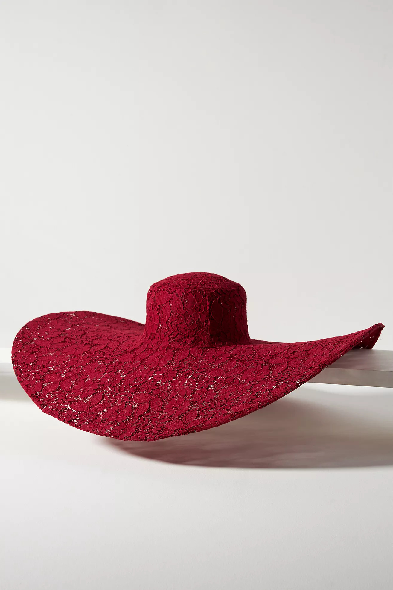 By Anthropologie Soft Lace Floppy Hat | Anthropologie (US)
