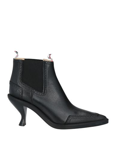 Thom Browne Woman Ankle boots Black Size 11.5 Leather | YOOX (US)