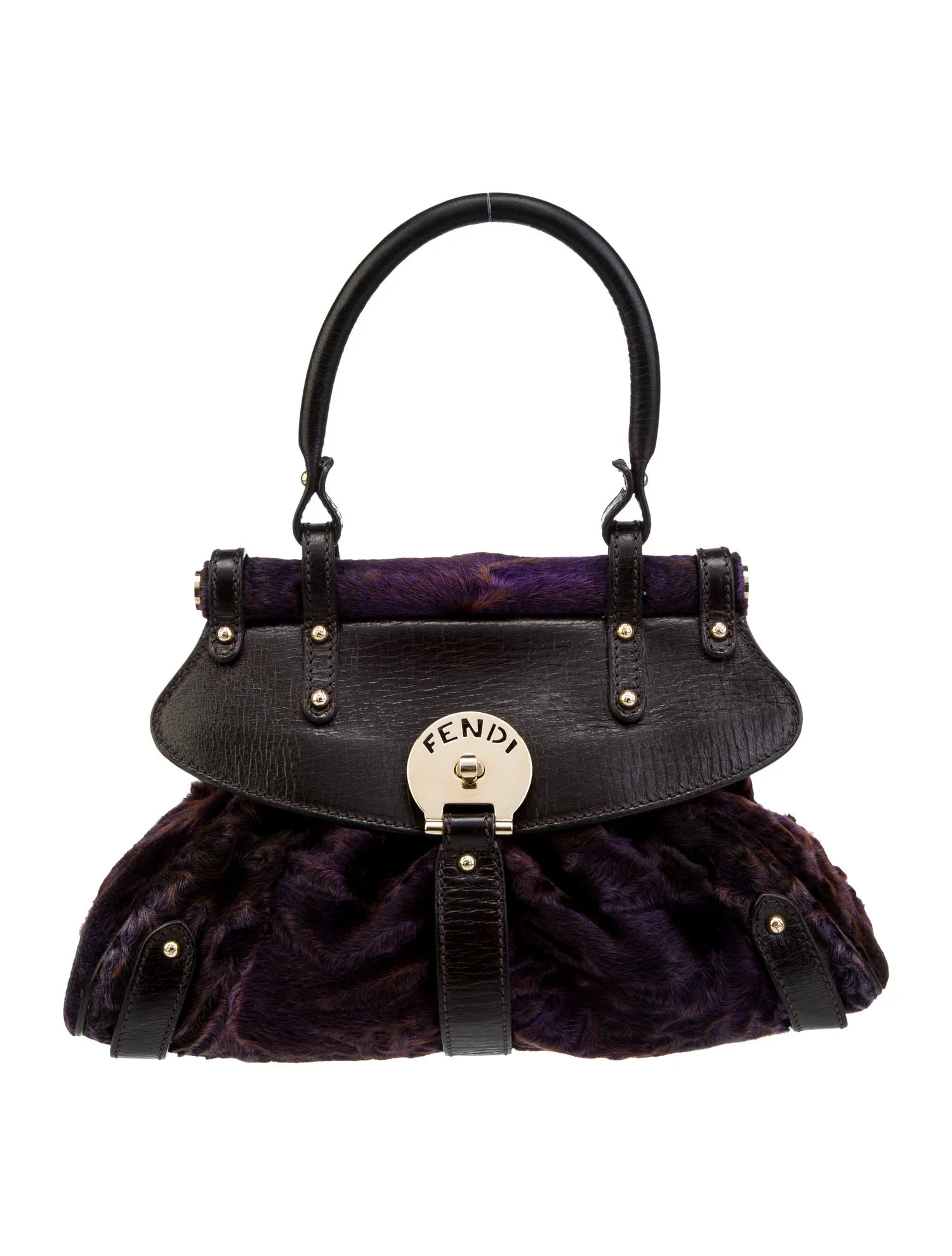 Small Ponyhair Magic Handle Bag | The RealReal