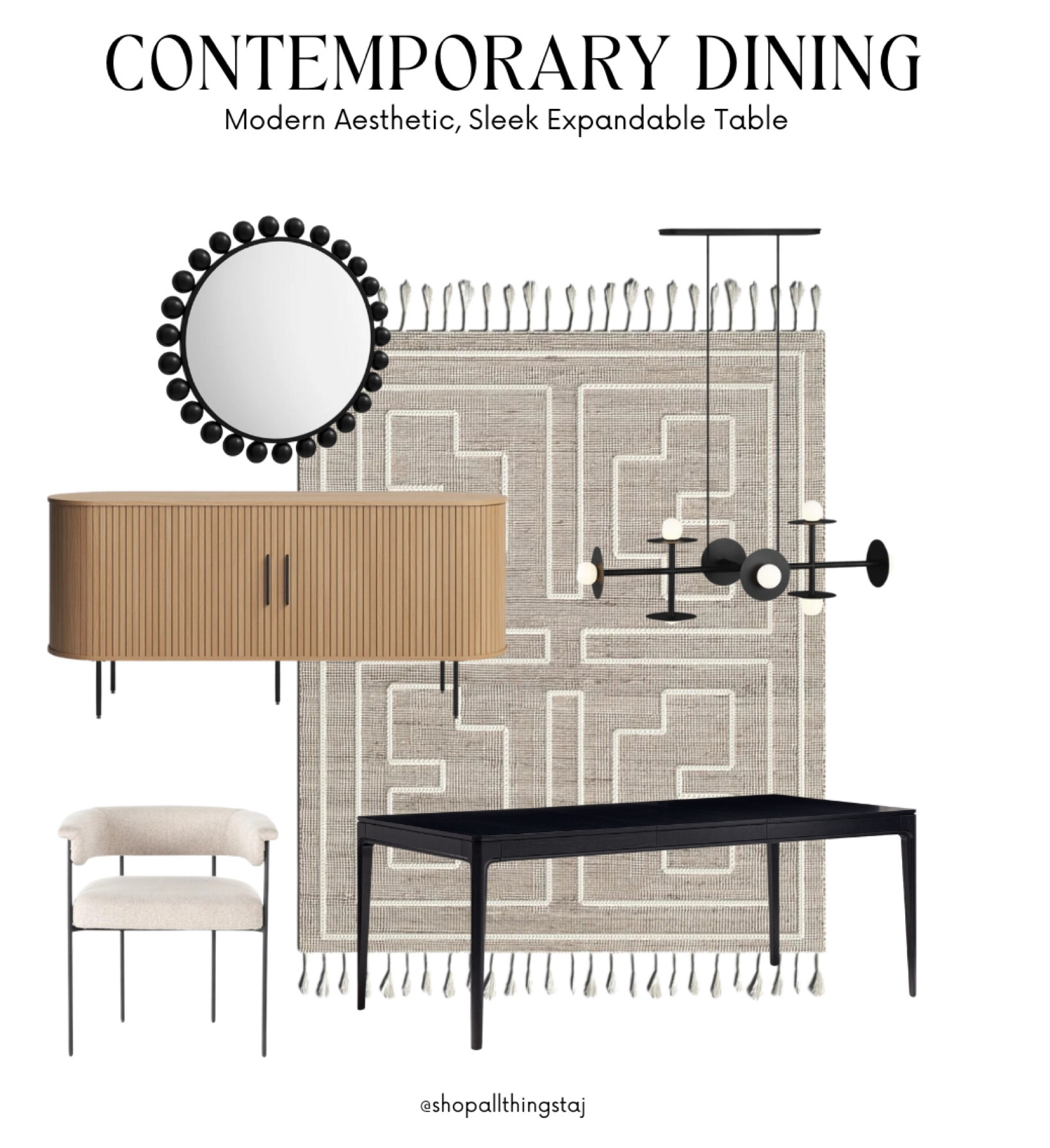 Dine different 🙌🏽 it’s giving modern, upscale, tribal elegance ☺️

#LTKHome #LTKSaleAlert #LTKStyleTip