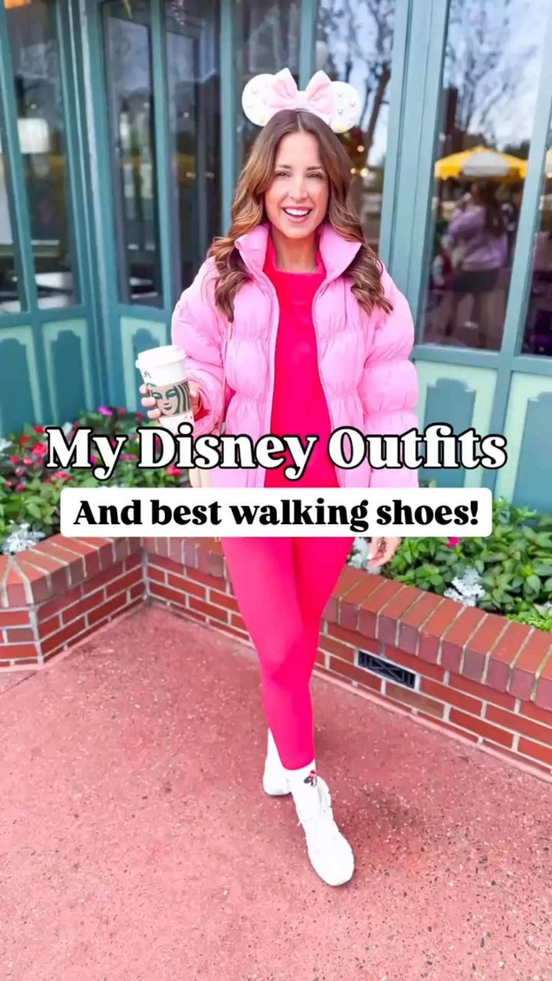 My Disney outfits! Wearing XXS/XS in everything. Everything I wore on our recent trip in January + best sneakers for walking! Target spring activewear. Target leggings. Target athletic dresses with open back shorts. Target activewear. Alo leggings. Alo puffer jacket. My sneakers are TTS. Amazon Minnie ears. 


#LTKActive #LTKTravel #LTKootd