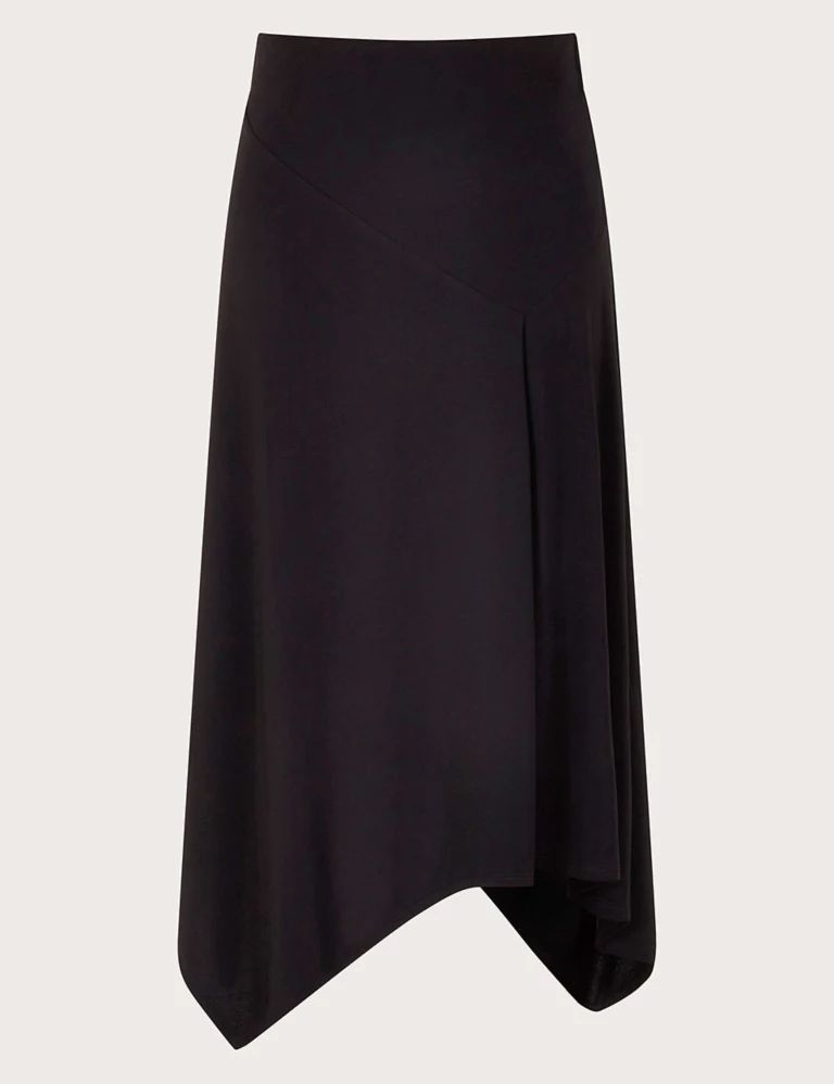 Midaxi Asymmetric Slip Skirt | Marks & Spencer (UK)