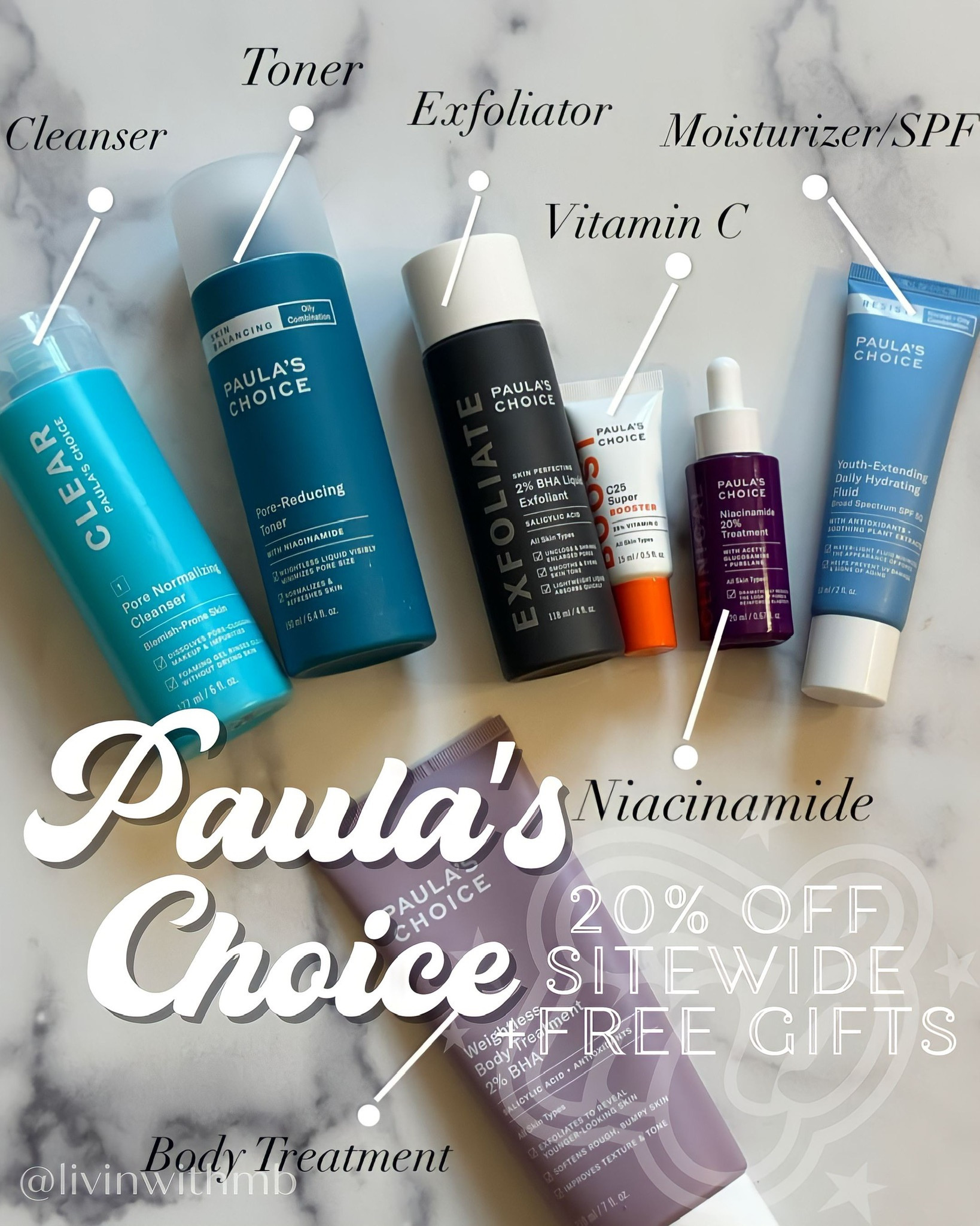 Paula’s Choice 20% off sitewide Anniversary sale ends tonight!

Use code: 28YEARS

#LTKsalealert #LTKbeauty #LTKFind