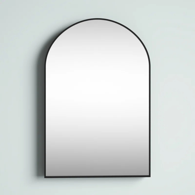 Leyburn Arch Metal Wall Mirror | Wayfair North America
