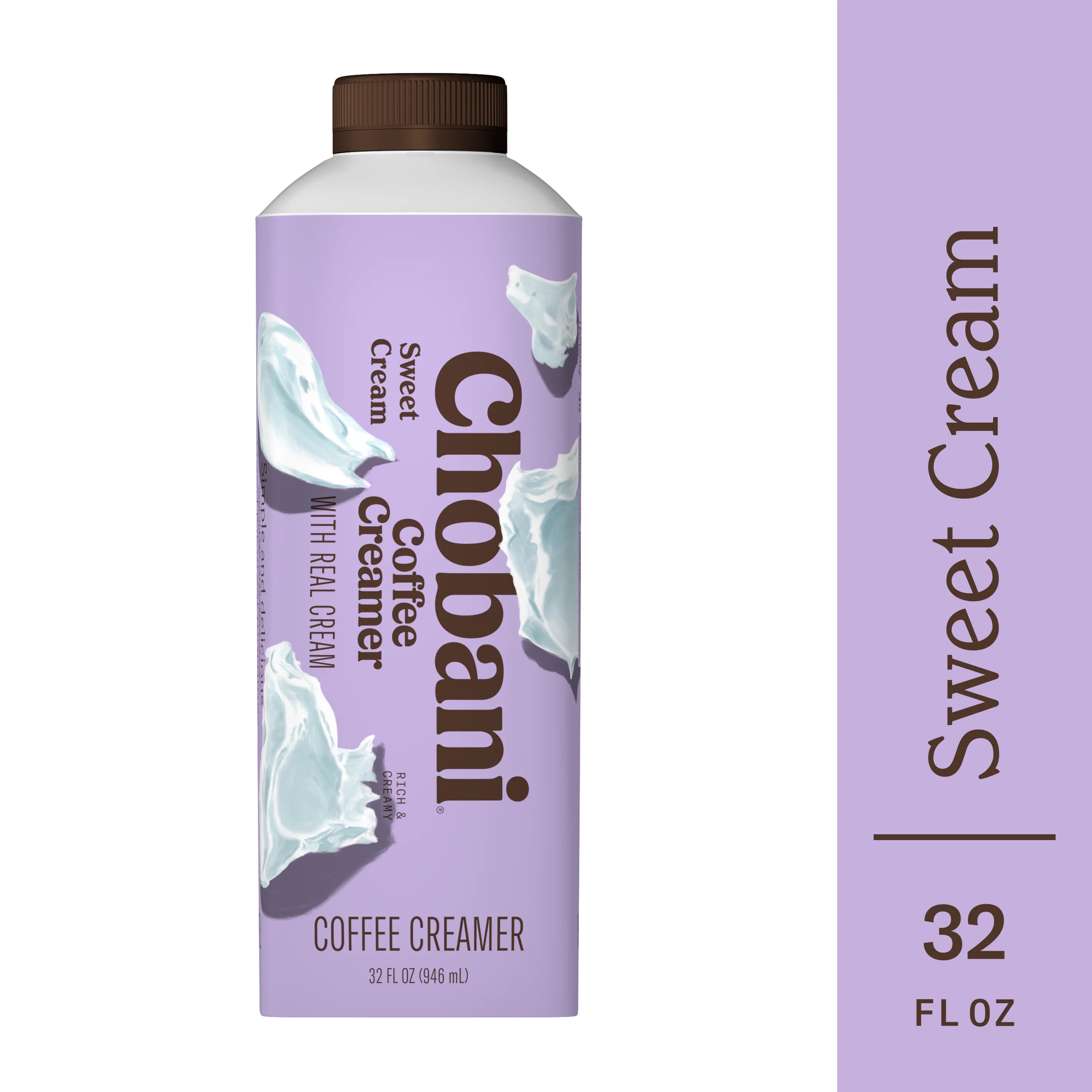 Chobani Coffee Creamer Sweet Cream 32 fl oz Carton - Walmart.com | Walmart (US)