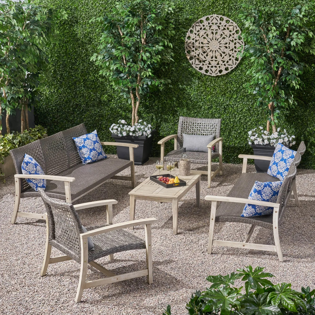 Becca 8-Person Patio Conversation Set | Wayfair North America