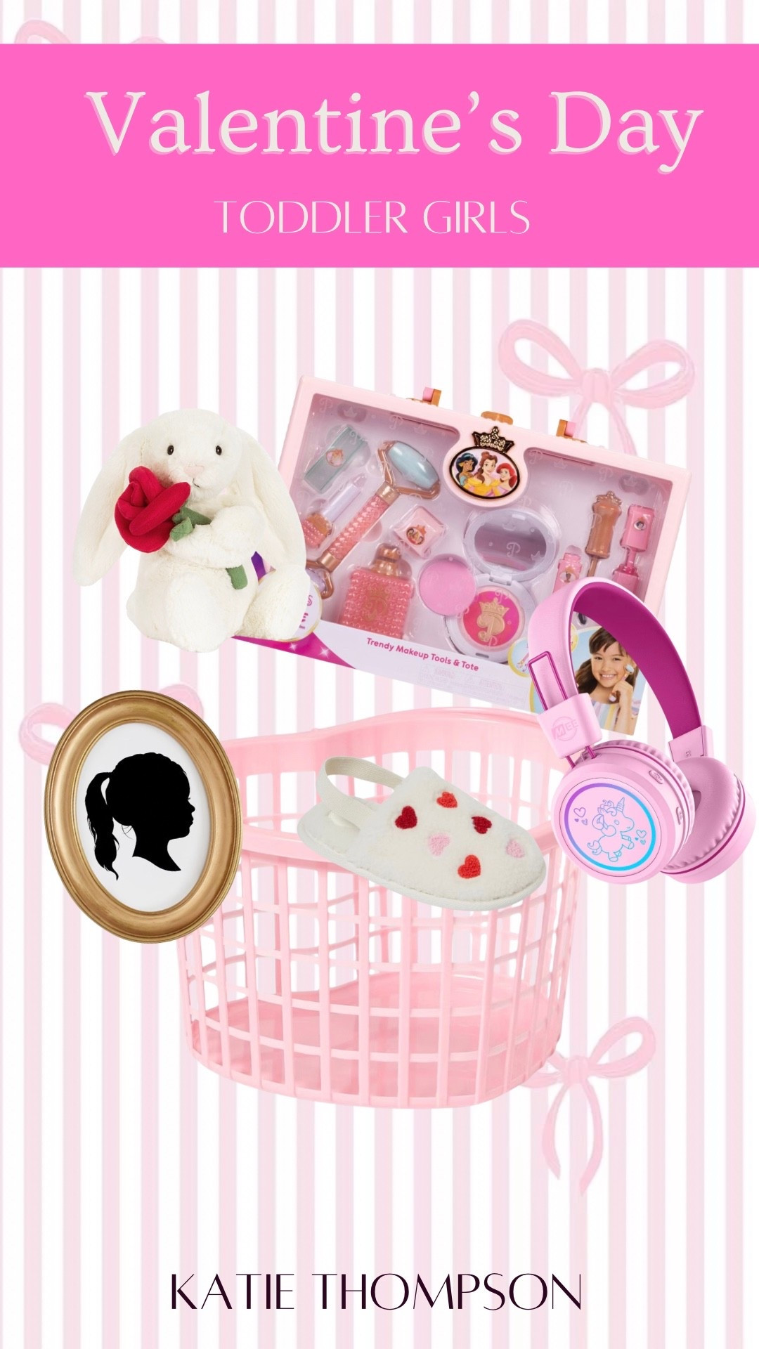 Valentine’s Day Basket for Baby Girl or Toddler Girl #ltkvalentinesday #valentinesday

#LTKSeasonal #LTKFindsUnder50