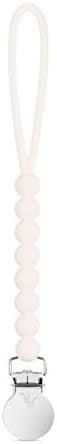 Ryan & Rose Cutie Clip Midi Beaded Pacifier Clip… (Ivory, Judy) | Amazon (US)