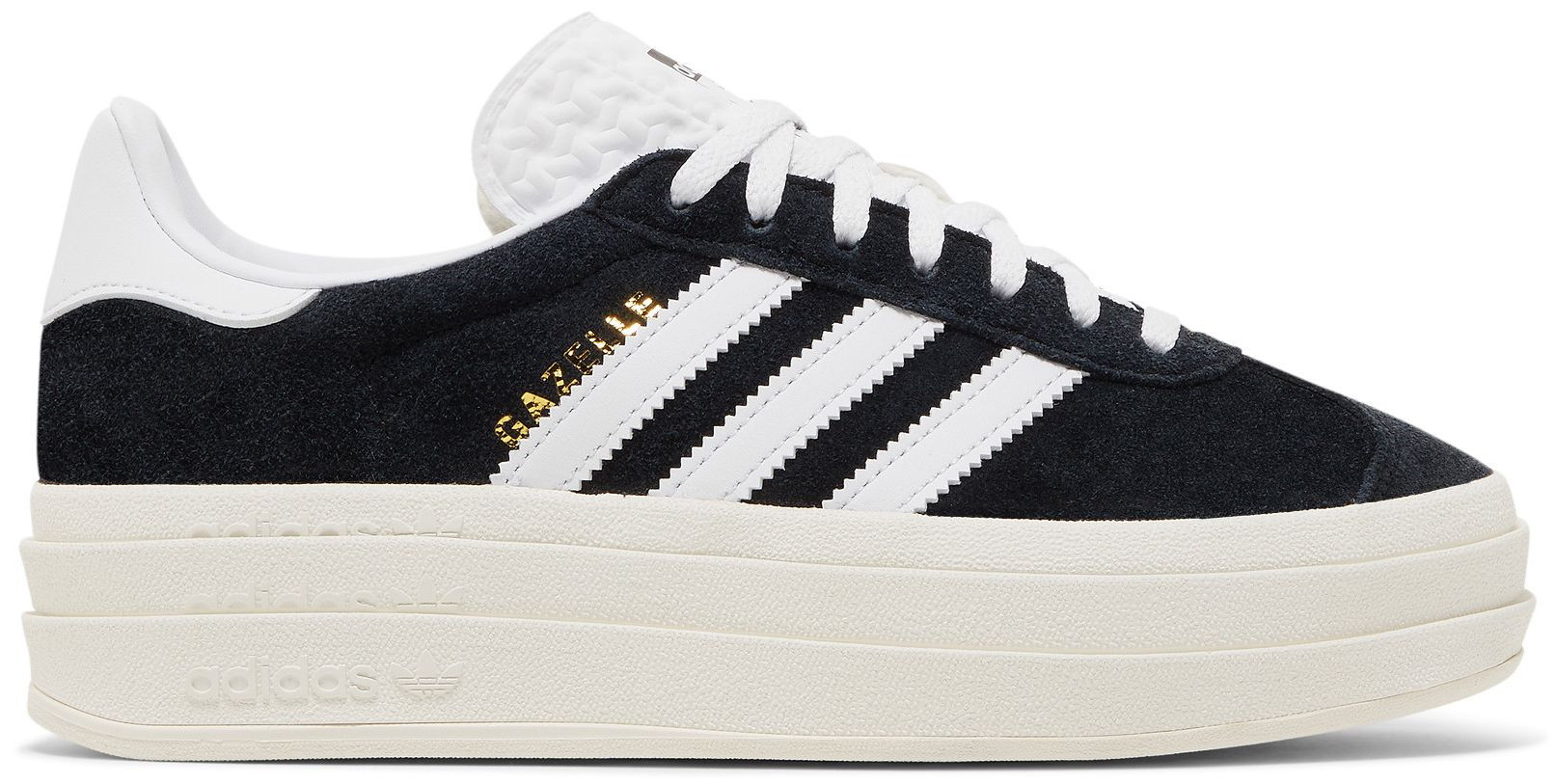 Wmns Gazelle Bold 'Black White' | GOAT