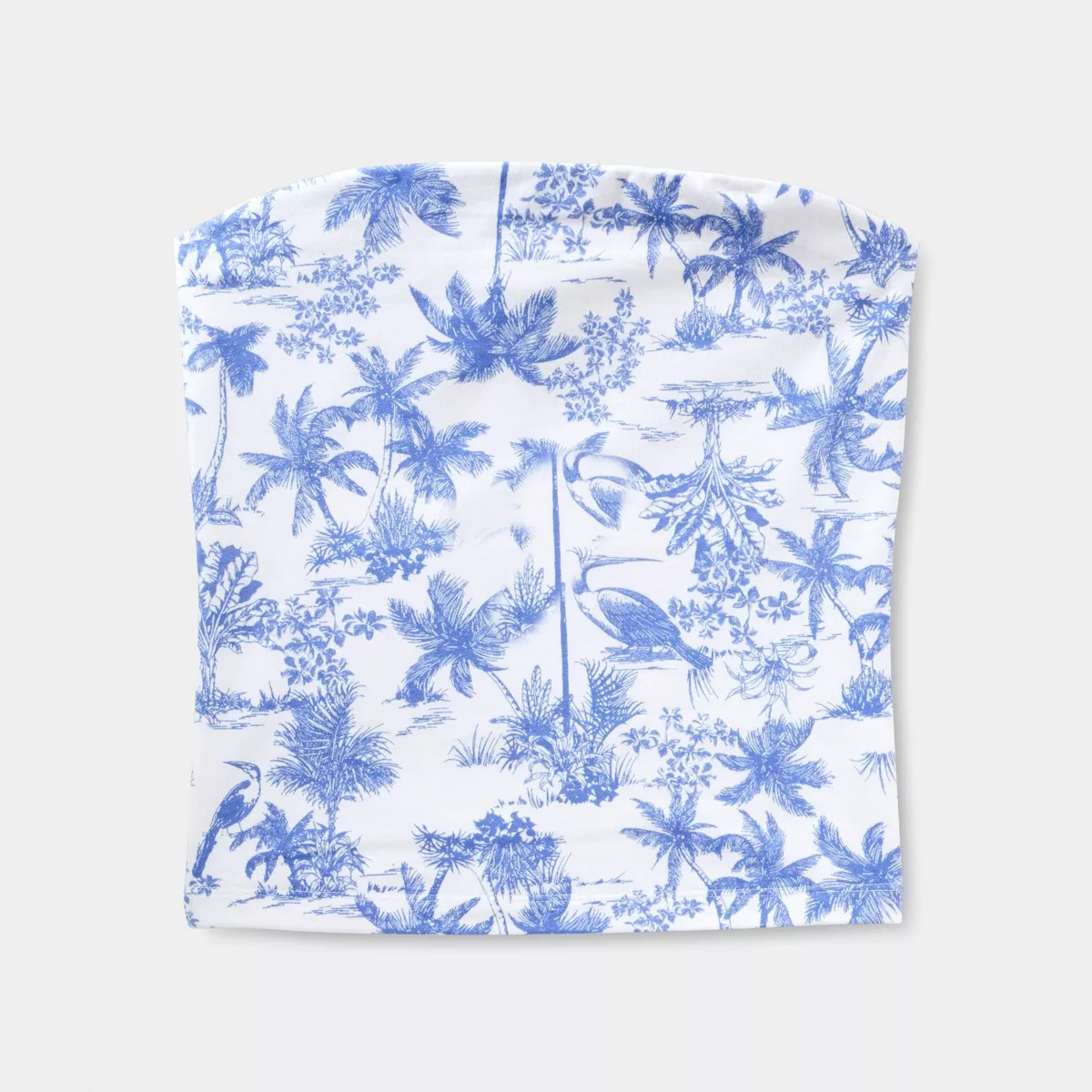 Women's Sculpt Tube Top - A New Day™ Blue Toile S | Target